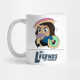 Zari Running with Donuts Mug